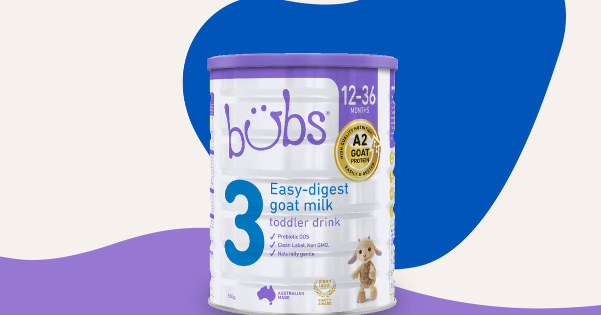 Bubs® Easy-digest Goat Milk Toddler Drink Stage 3 – Bubs Australia