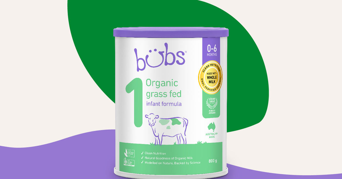 Bubs Organic® Grass Fed Infant Formula Stage – Bubs Australia