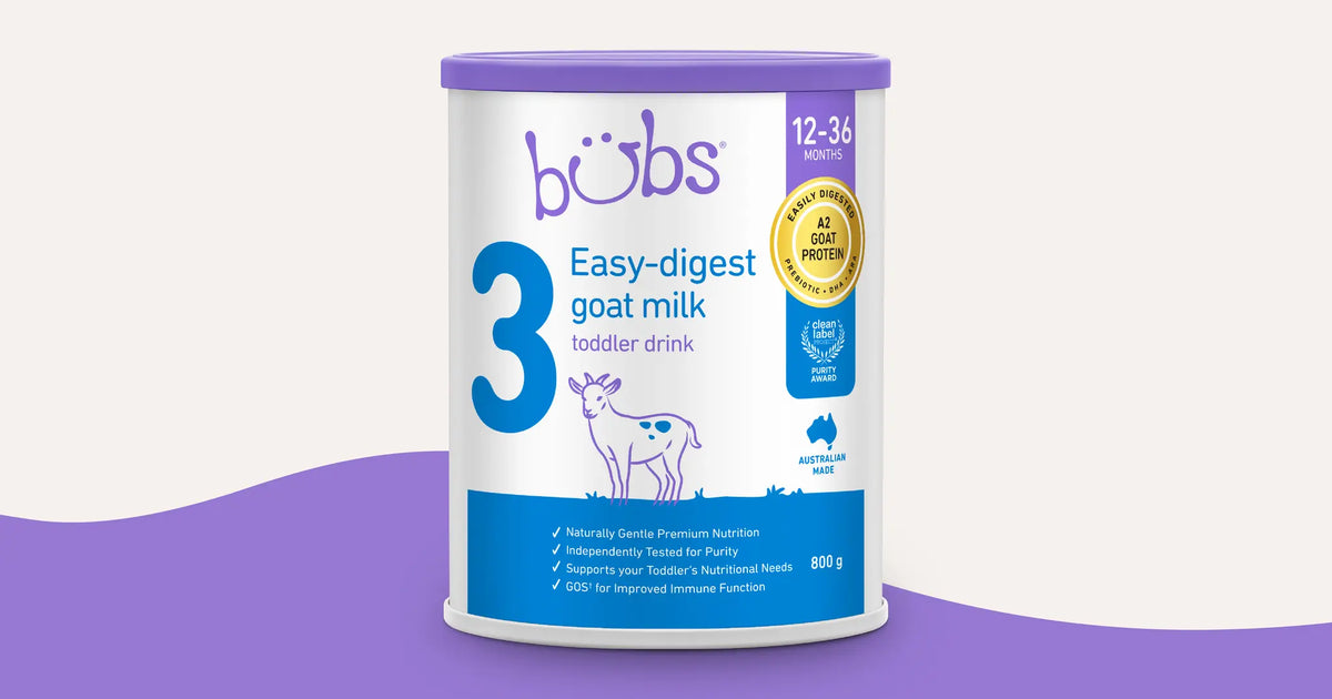 Bubs® Easy-digest Goat Milk Toddler Drink Stage 3 – Bubs Australia Bubs® Easy-digest Goat Milk Toddler Drink Stage 3 – Bubs Australia
