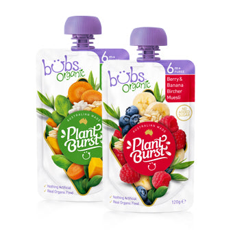 Organic Plant Based Baby Food Pouches