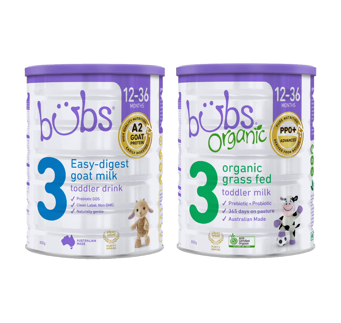 bubs Easy-digest goat milk 800g 6-12ヶ月用 bubs Easy-digest goat milk 800g 6-12ヶ月用