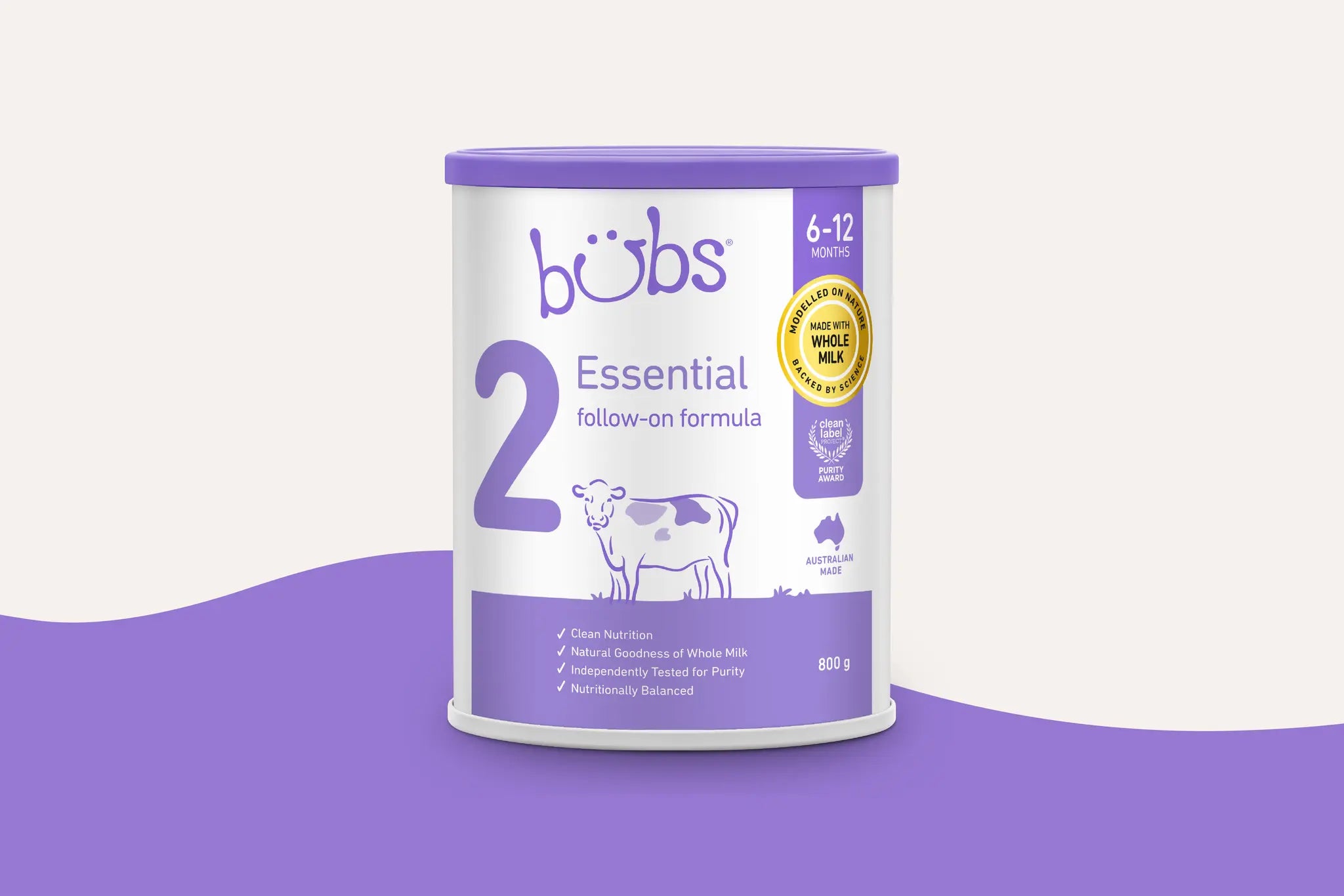 Bubs Essential Cows Milk Follow-on Formula Stage 2 – Bubs Australia