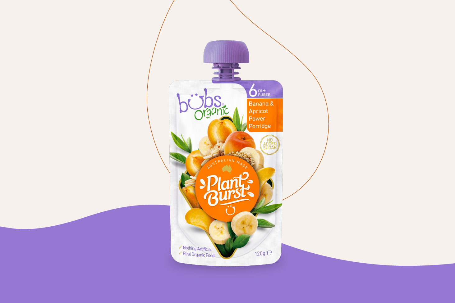 Bubs® Organic Banana and Apricot Power Porridge – Bubs Australia