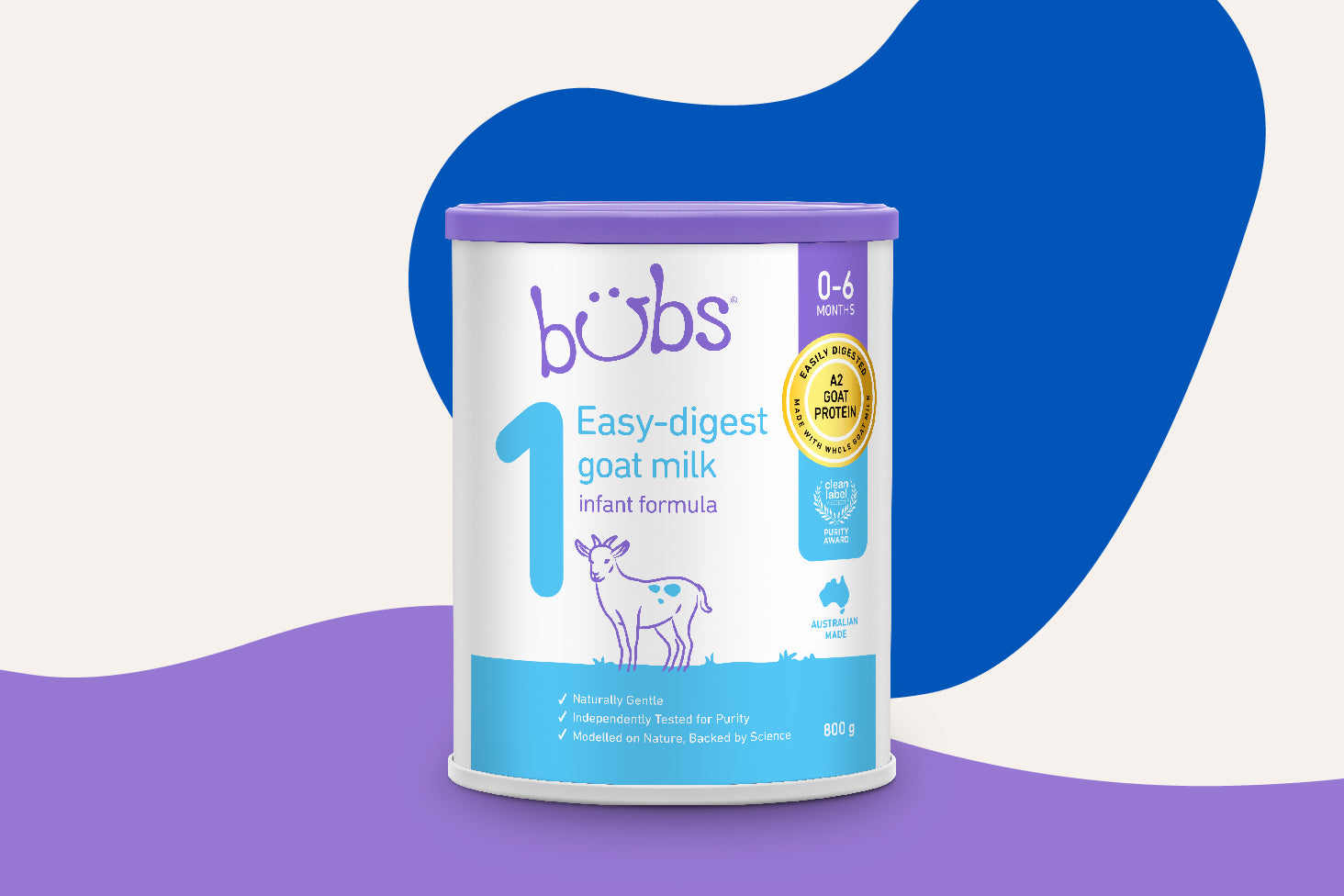 Bubs® Easy-digest Goat Milk Infant Formula Stage – Bubs Australia