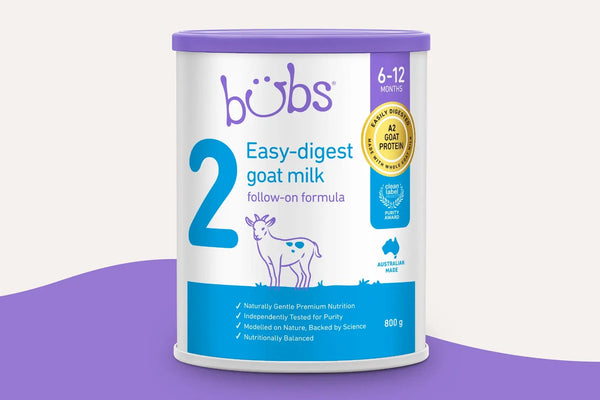 Bubs® Easy- digest Goat Milk Follow-on Formula Stage 2 – Bubs Bubs® Easy- digest Goat Milk Follow-on Formula Stage 2 – Bubs