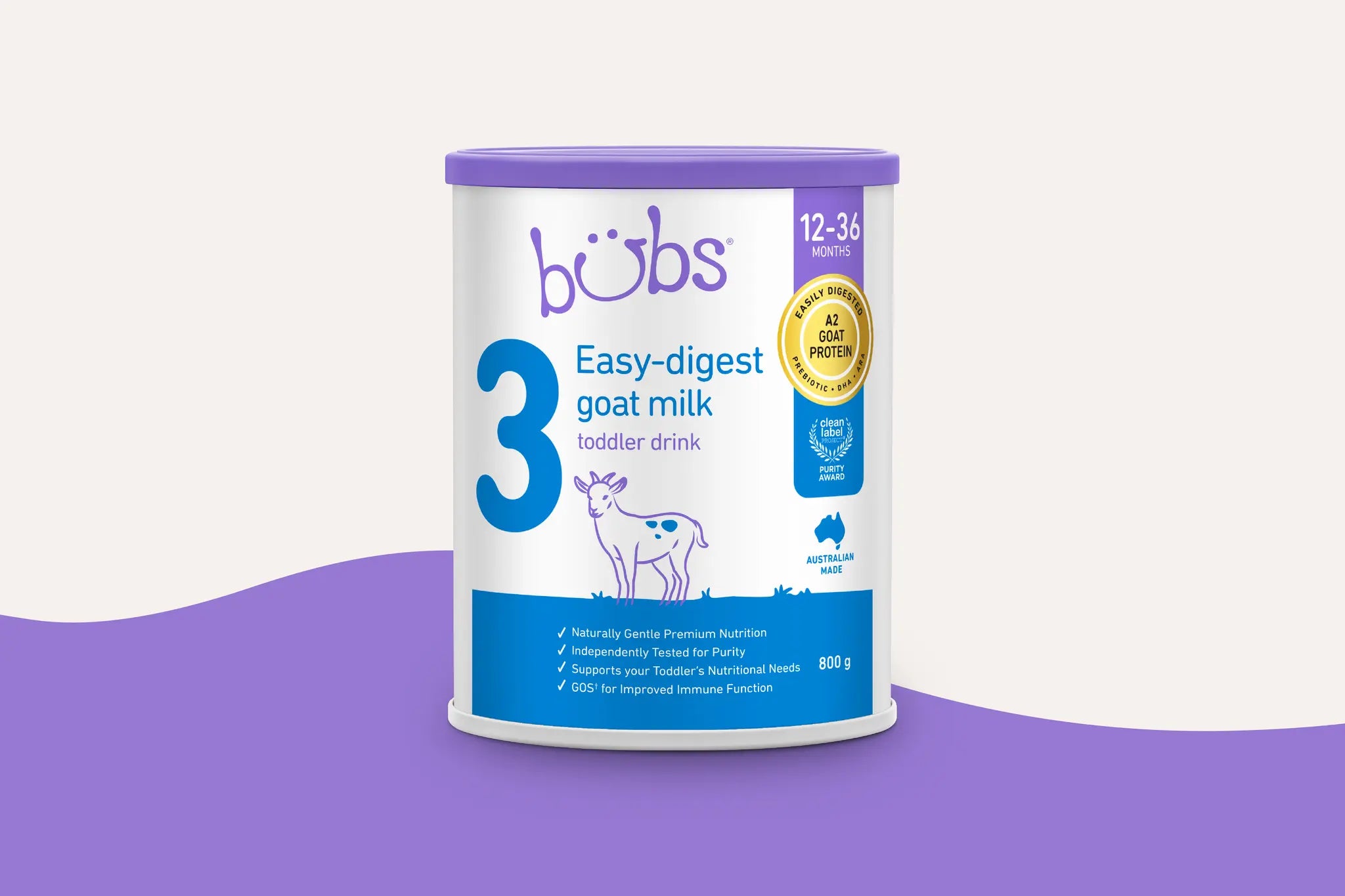 Bubs® Easy-digest Goat Milk Toddler Drink Stage 3 – Bubs Australia Bubs® Easy-digest Goat Milk Toddler Drink Stage 3 – Bubs Australia